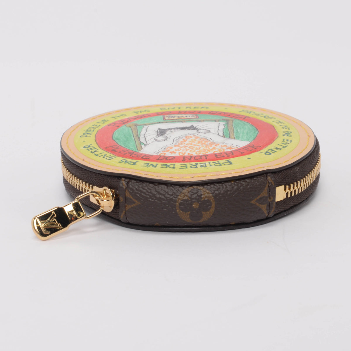 Louis Vuitton x Grace Coddington Monogram Slippy Coin Purse