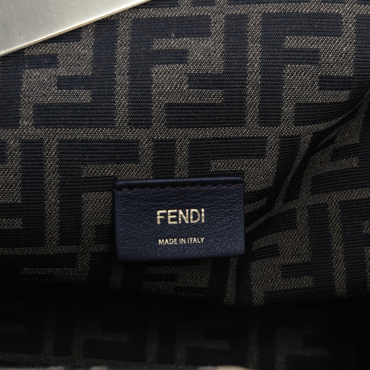Fendi Mint Green Nappa Fendi First Medium Clutch