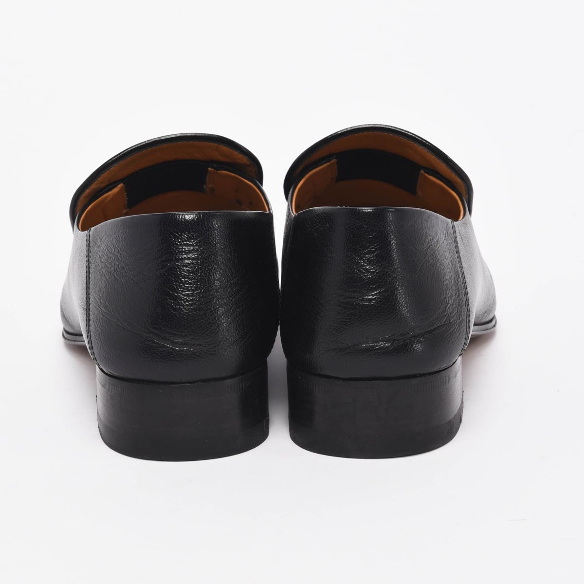 Gucci Black Granada Kid Quentin Loafers 38