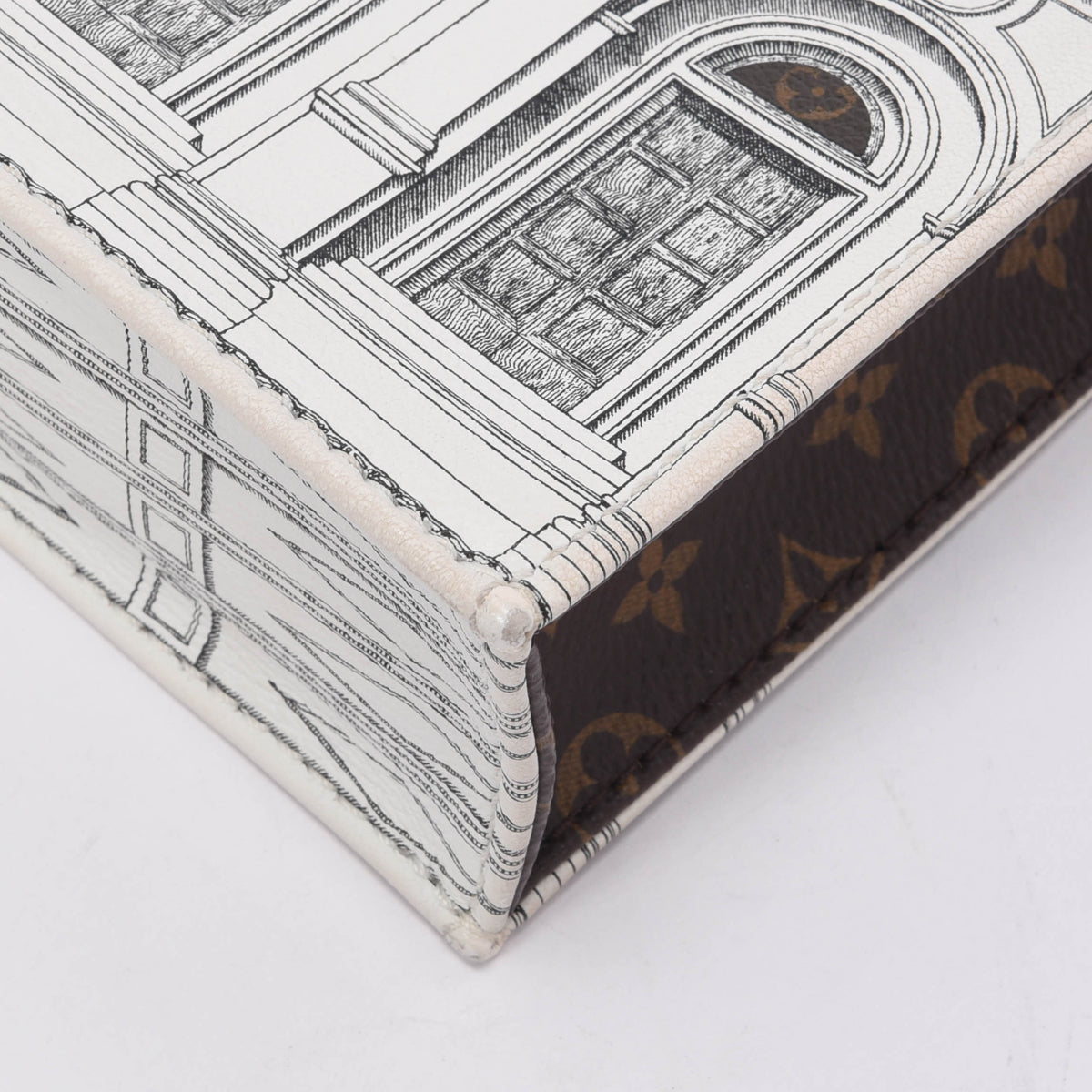 Louis Vuitton x Fornasetti Architettura Petit Sac Plat