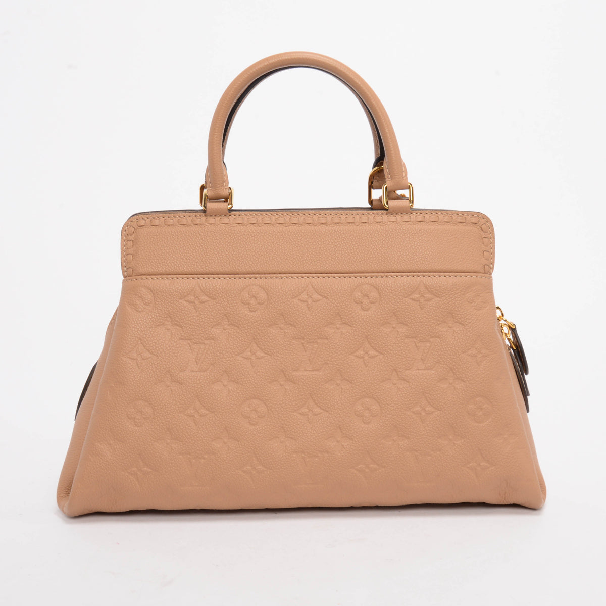 Louis Vuitton Dark Beige Monogram Empreinte Vosges MM Bag