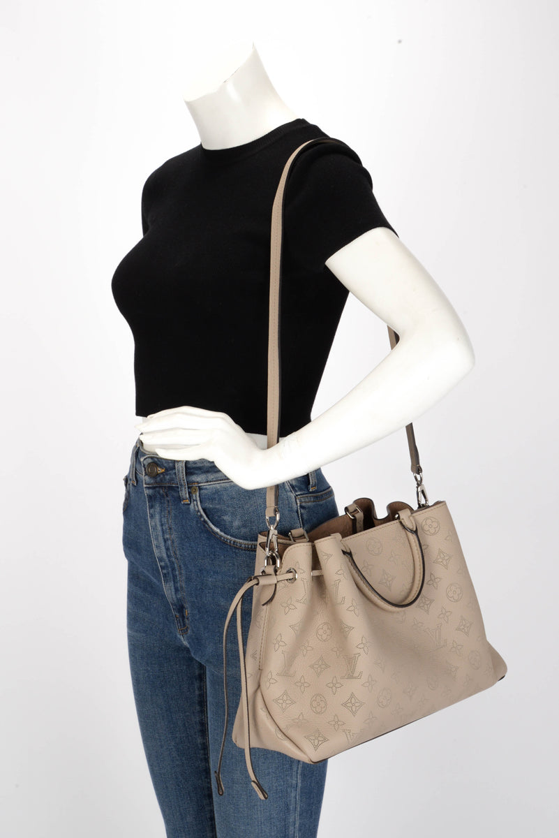 Louis Vuitton Galet Mahina Calfskin Bella Tote