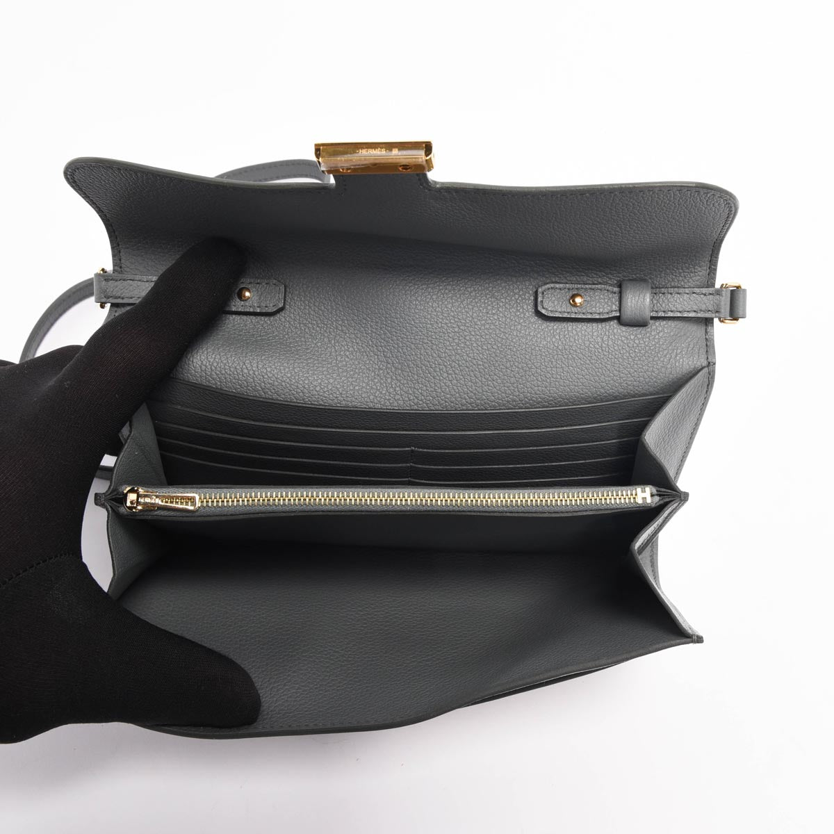 Hermes Vert Amande Evercolor Constance To Go Wallet
