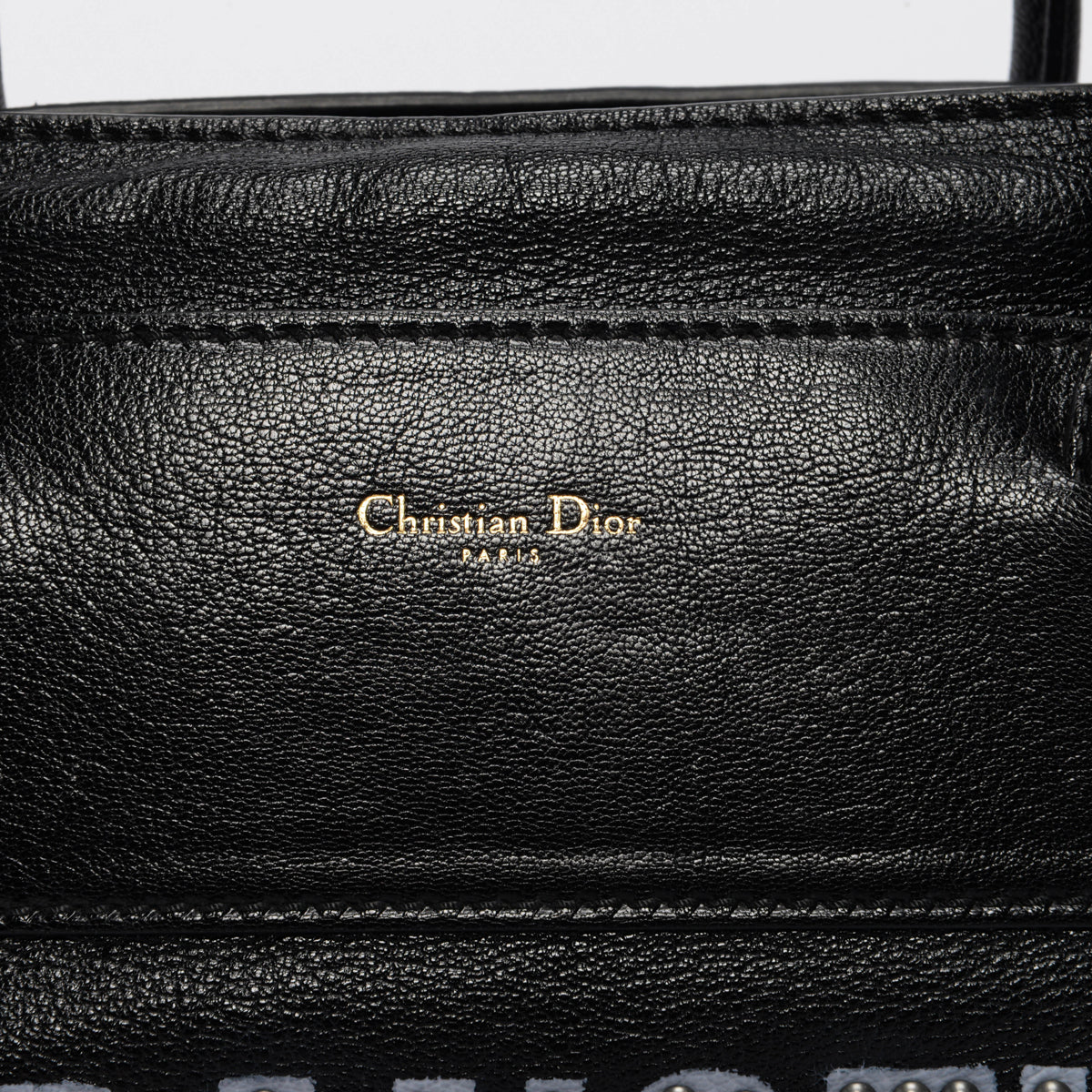 Dior Black Goatskin DiorAngeles Tote