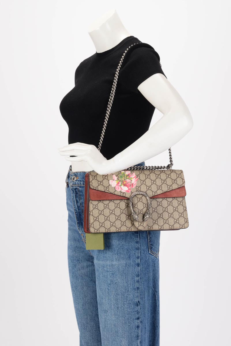 Gucci Blooms GG Supreme Small Dionysus Bag