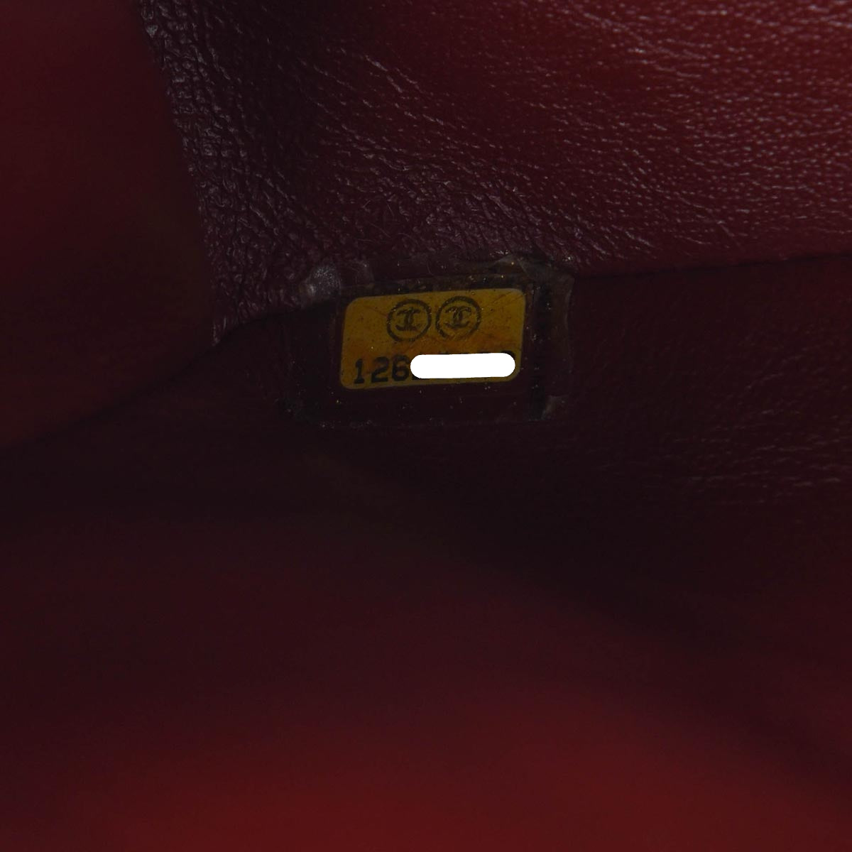 Chanel Dark Red Caviar Large Classic Single Flap Bag