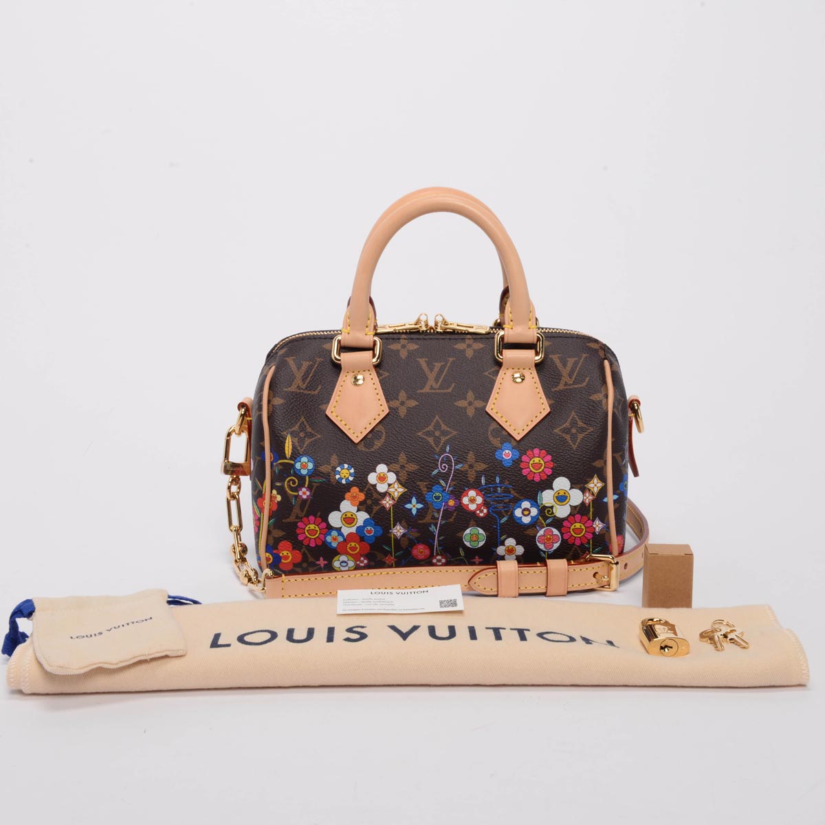 Louis Vuitton x Takashi Murakami Monogram Speedy Bandouliere 20