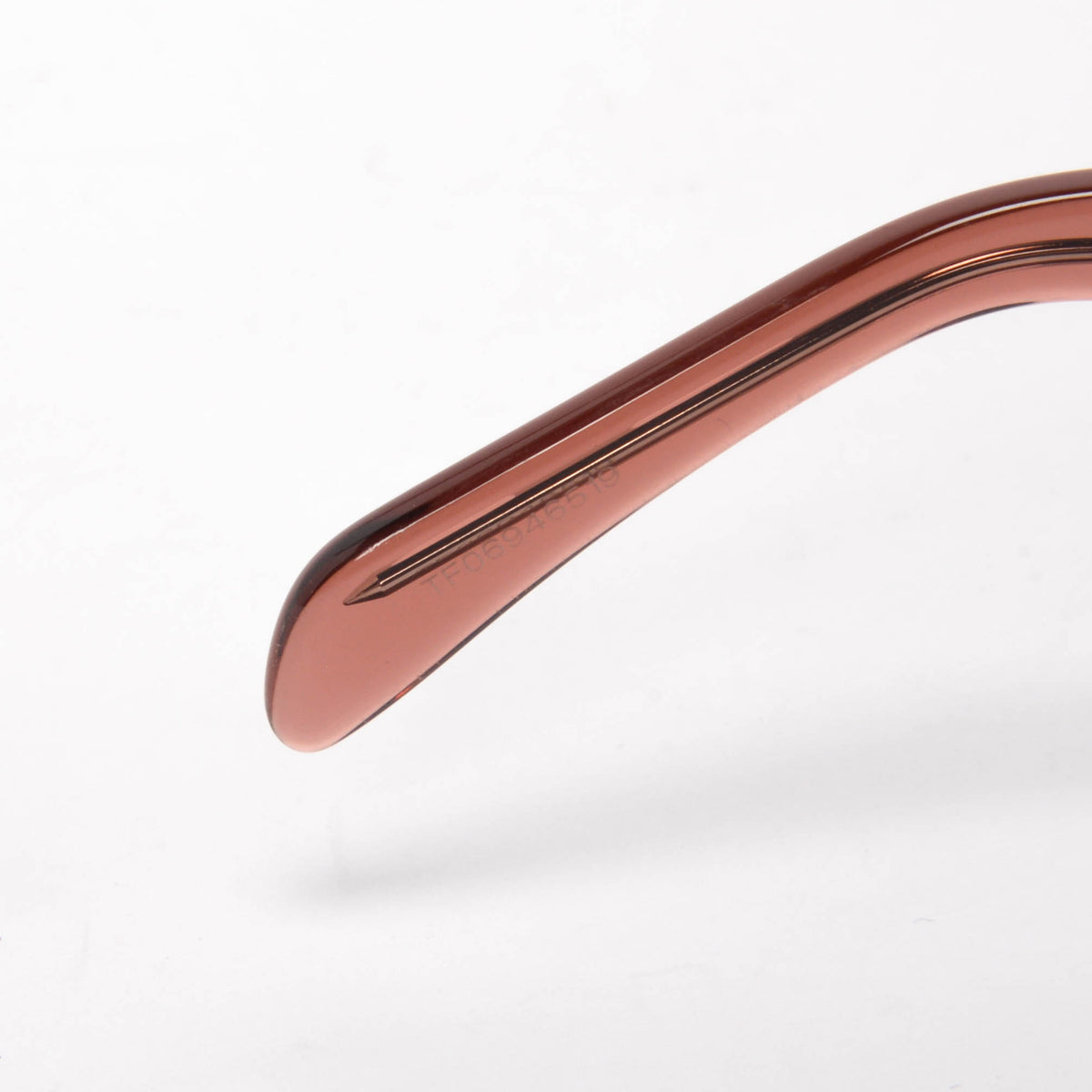 Celine Burgundy Triomphe Oval Sunglasses
