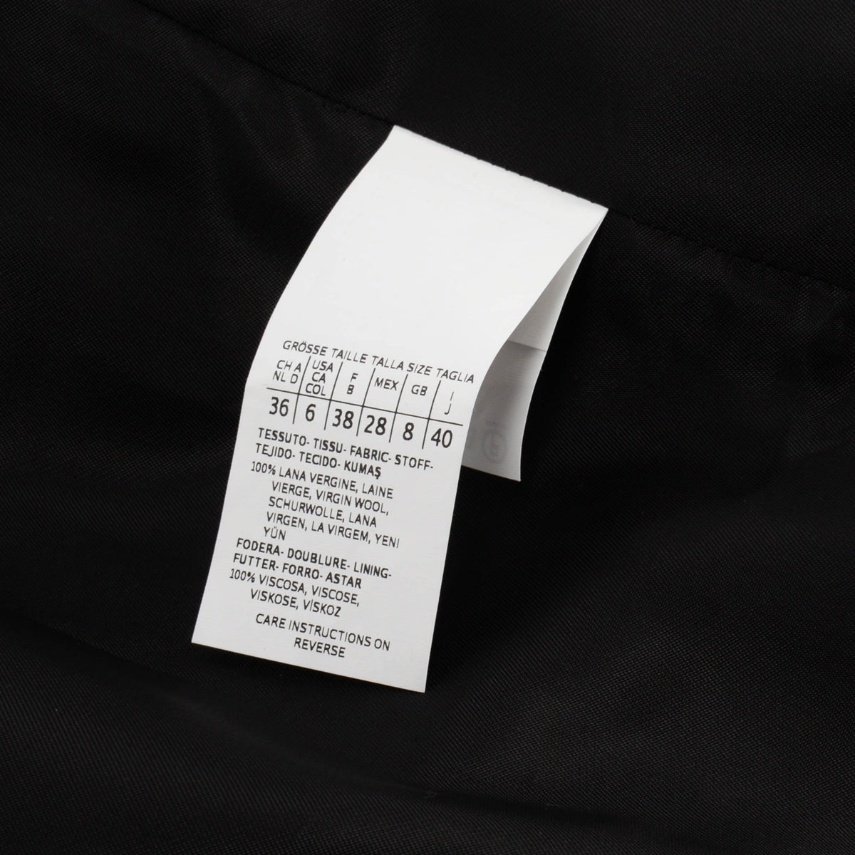 Max Mara Studio Black Wool High Neck Coat IT 40