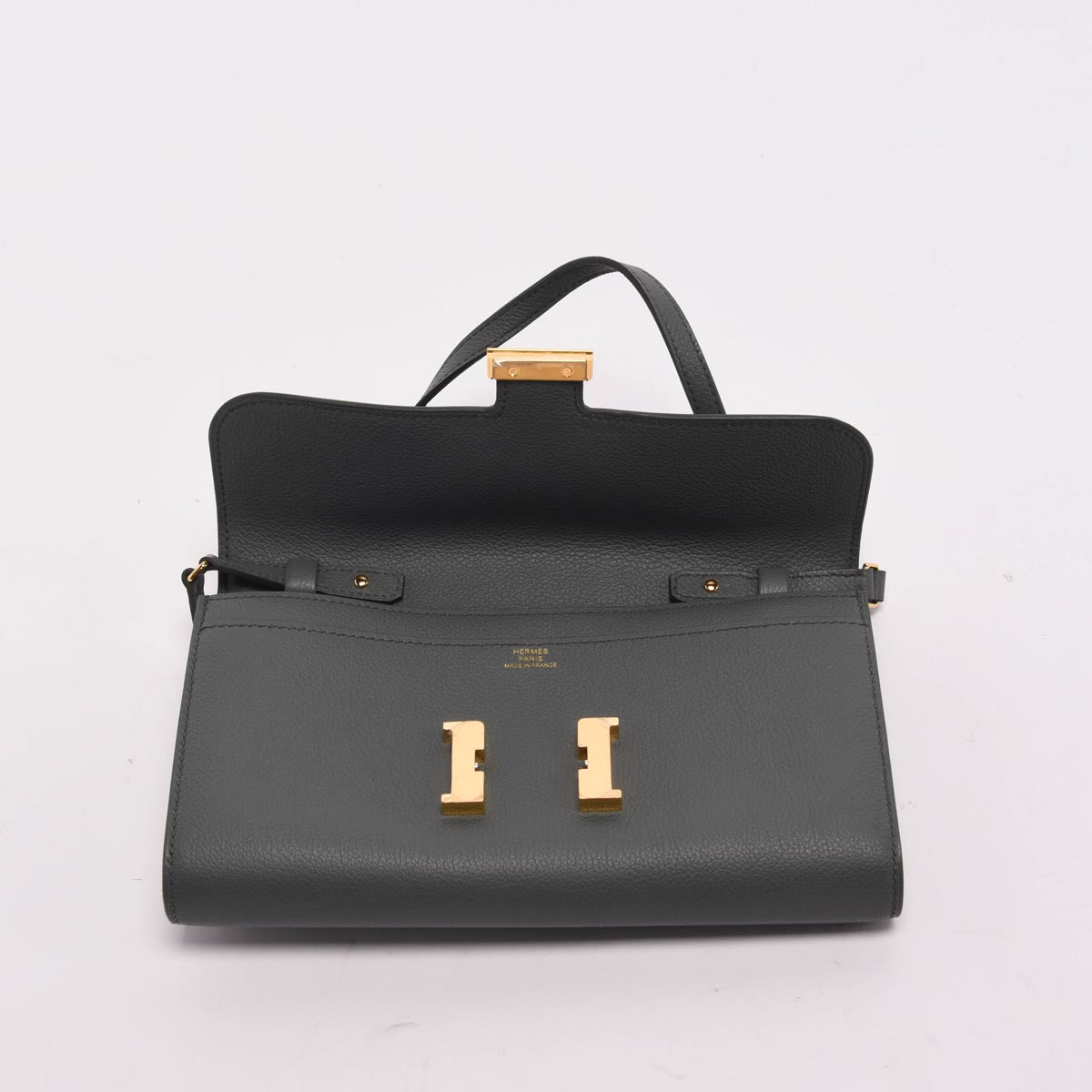 Hermes Vert Amande Evercolor Constance To Go Wallet