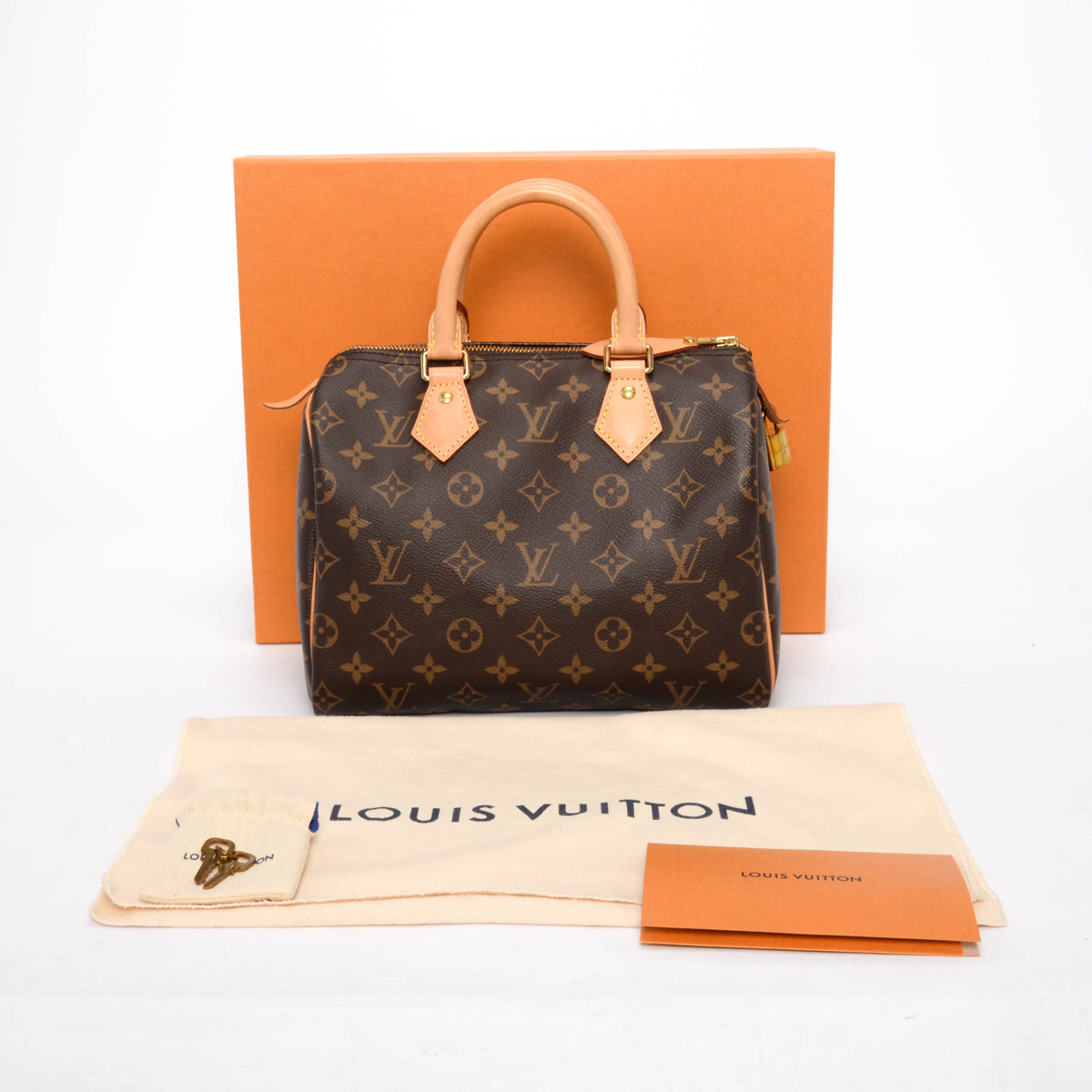 Louis Vuitton Monogram Canvas Speedy 25