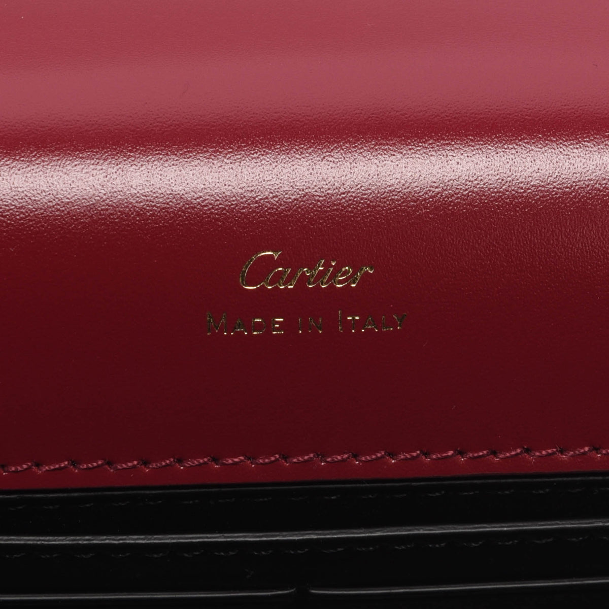 Cartier Cherry Red Calfskin C de Cartier Mini Bag