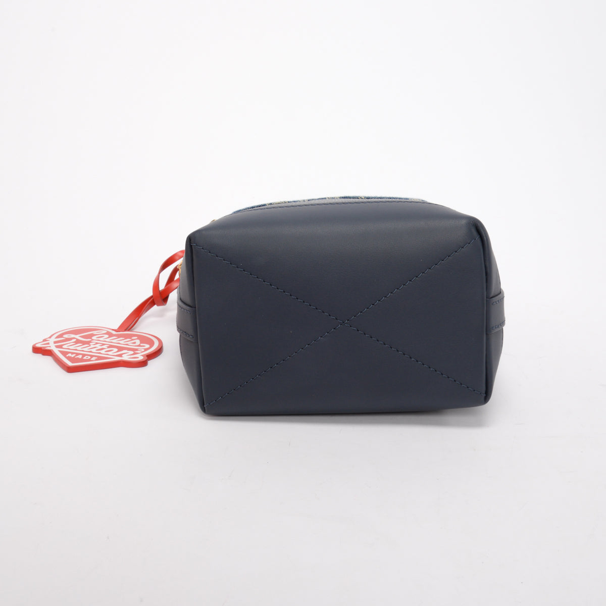 Louis Vuitton Blue Monogram Denim Drip Japanese Cruiser Bag