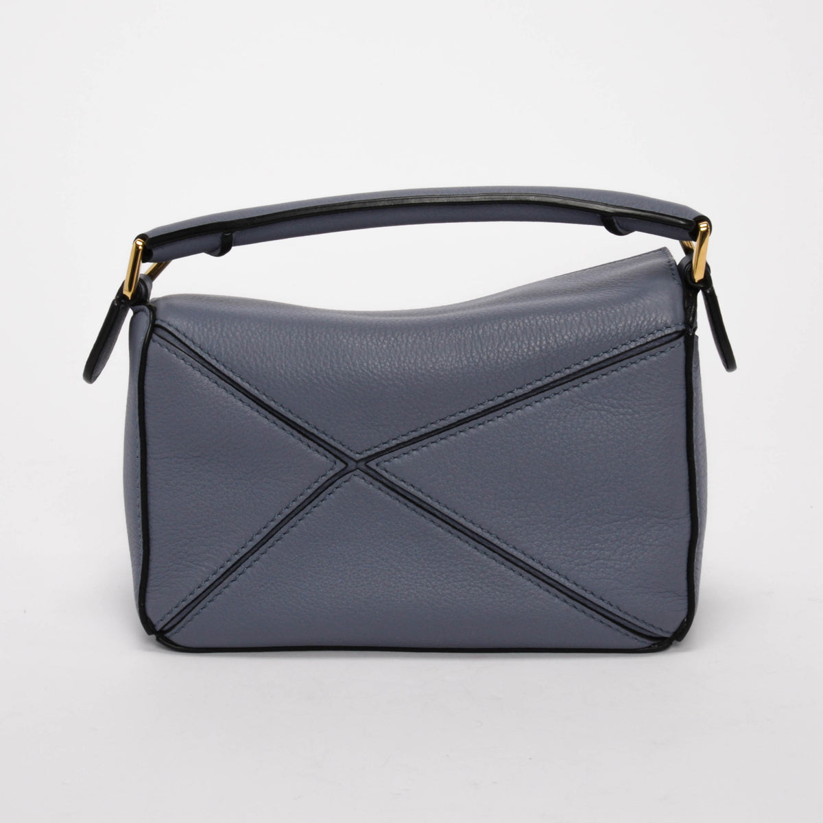 Loewe Blue Calfskin Mini Puzzle Bag