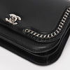 Chanel Black Lambskin Small Braided Chic Flap Bag - Blue Spinach