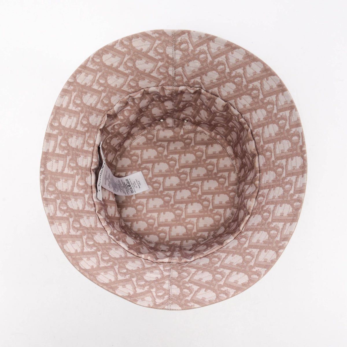 Dior Beige Oblique Reversible Teddy-D Bucket Hat