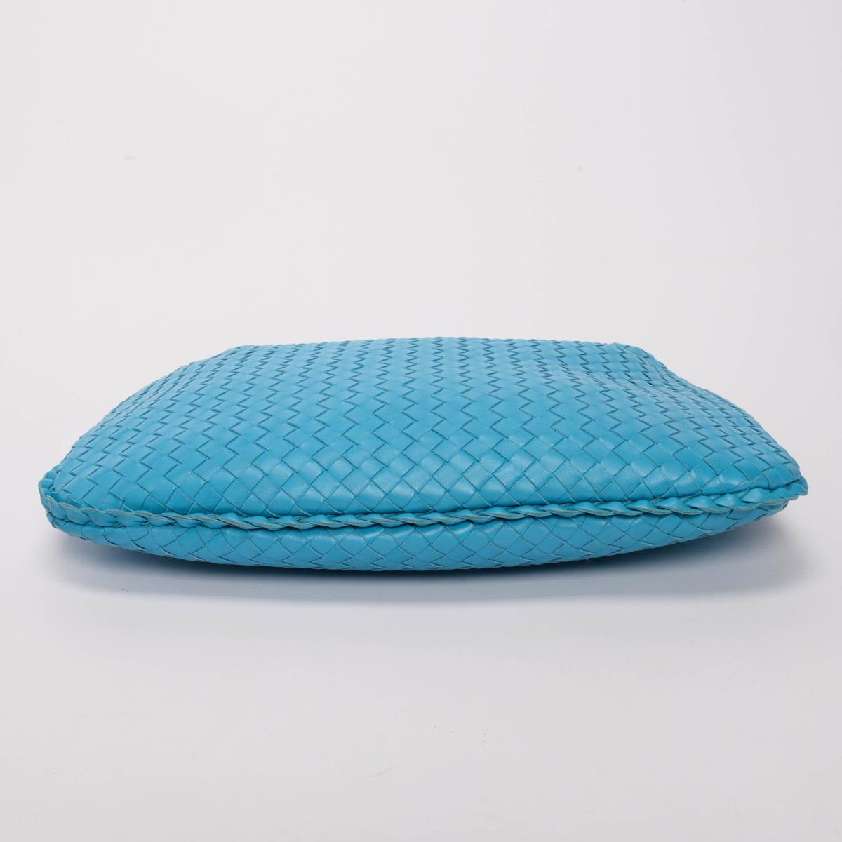 Bottega Veneta Aqua Intrecciato Small Veneta Hobo Bag