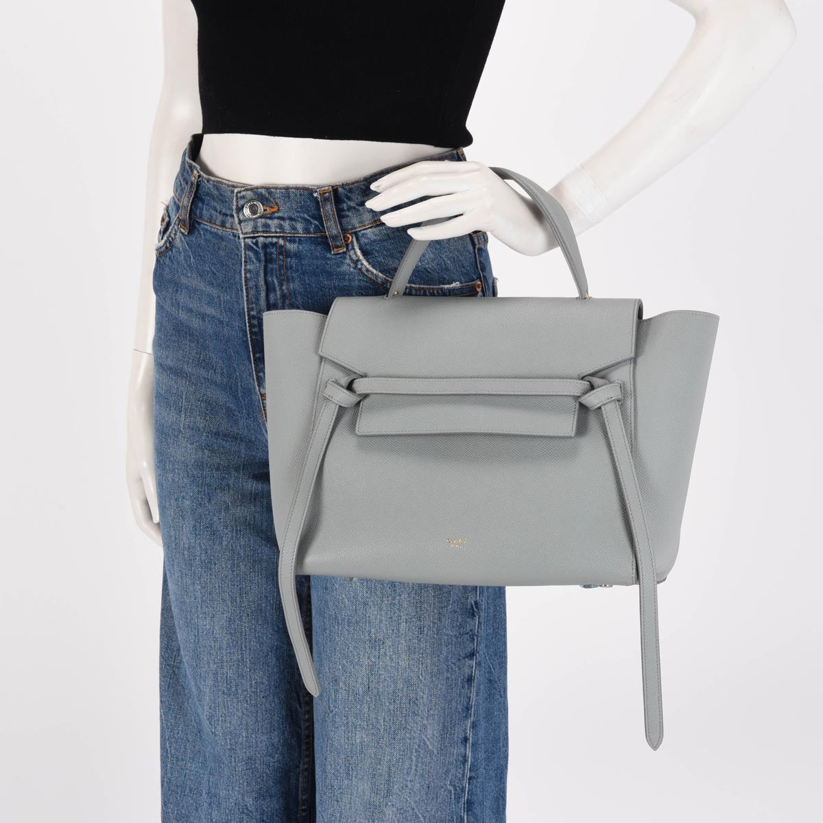 Celine Cloud Grained Calfskin Mini Belt Bag