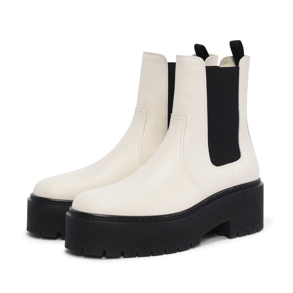 Hermes Beige Glaise Calfskin Harrow Ankle Boots 39