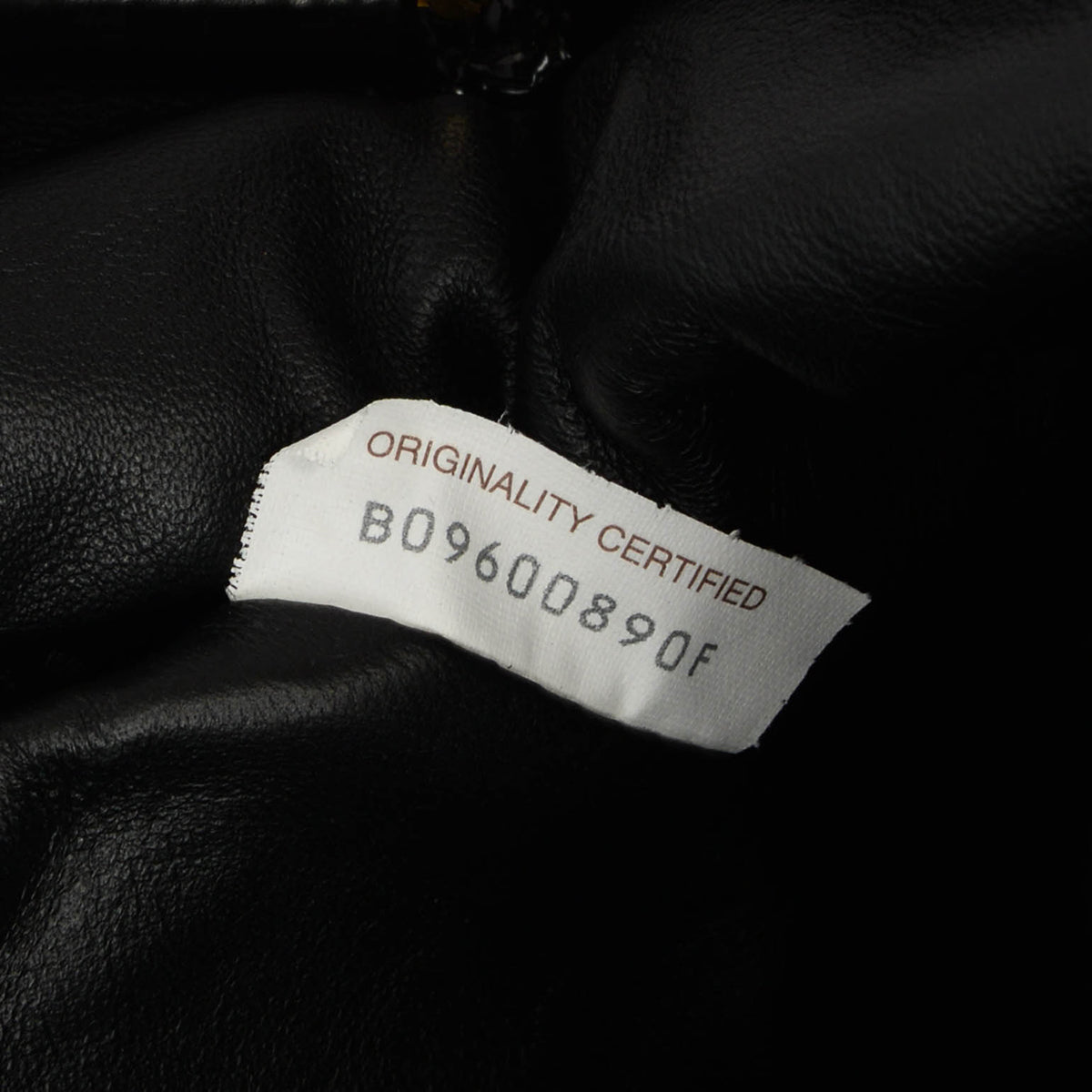 Bottega Veneta Black Brushed Calfskin Mini Pouch