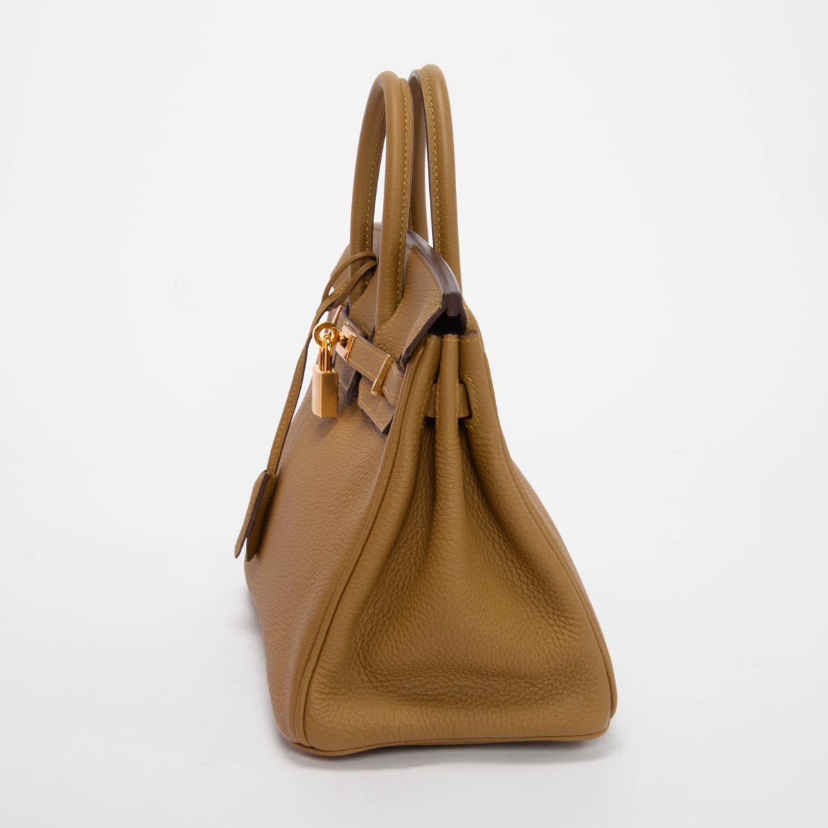 Hermes Bronze Dore Togo Birkin 25 GHW