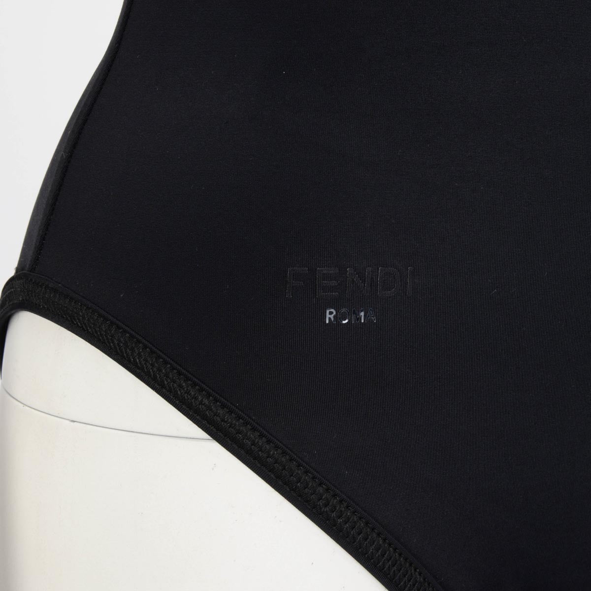 Fendi Tobacco Lycra FF Reversible Swimsuit IT 46