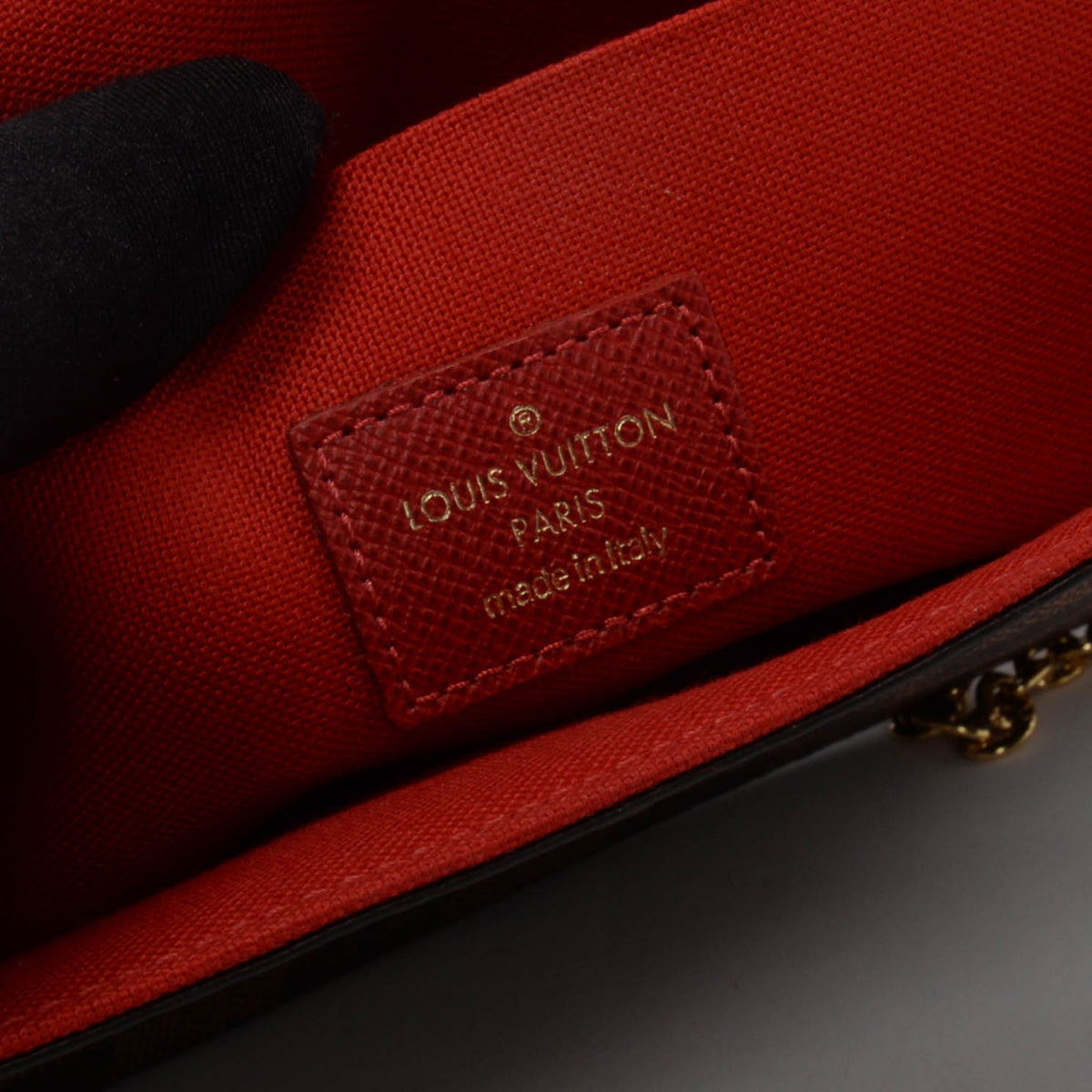 Louis Vuitton Damier Ebene Felicie Pochette Mini Bag