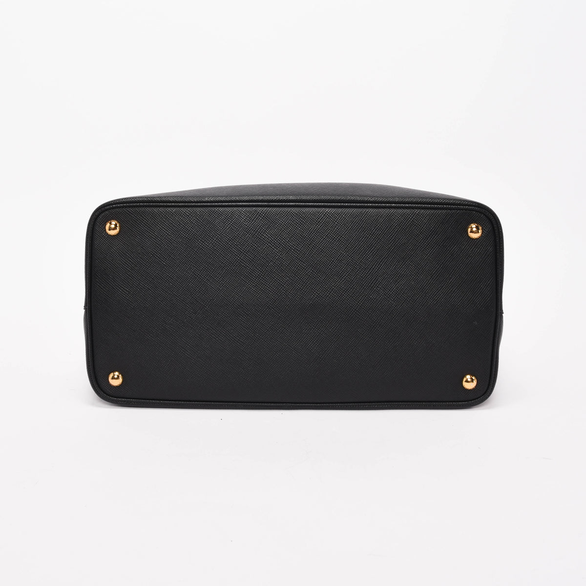 Prada Black Saffiano Medium Double Bag