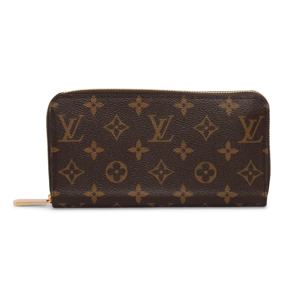 Louis Vuitton Brown Monogram Canvas Zippy Wallet