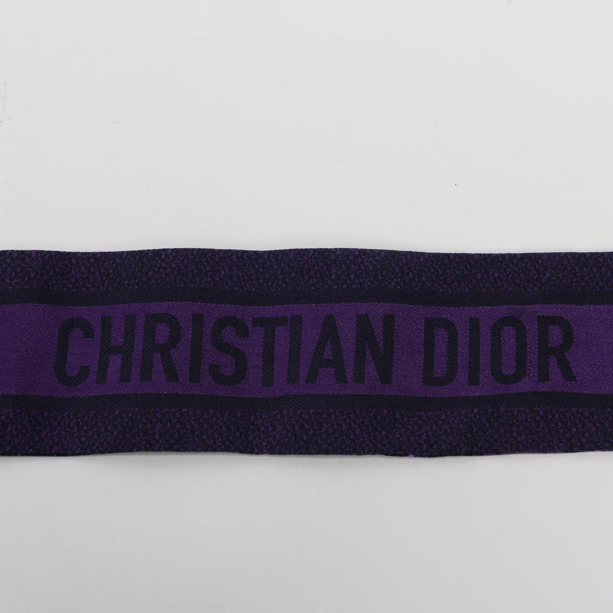 Dior Purple Silk Toile De Jouy Voyage Mitzah