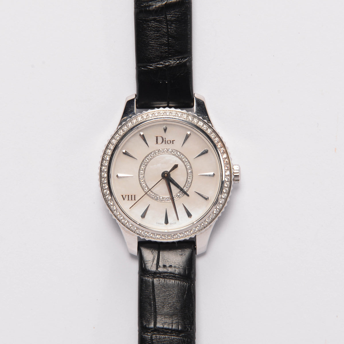 Dior Diamond & Mother of Pearl VIII Montaigne Watch