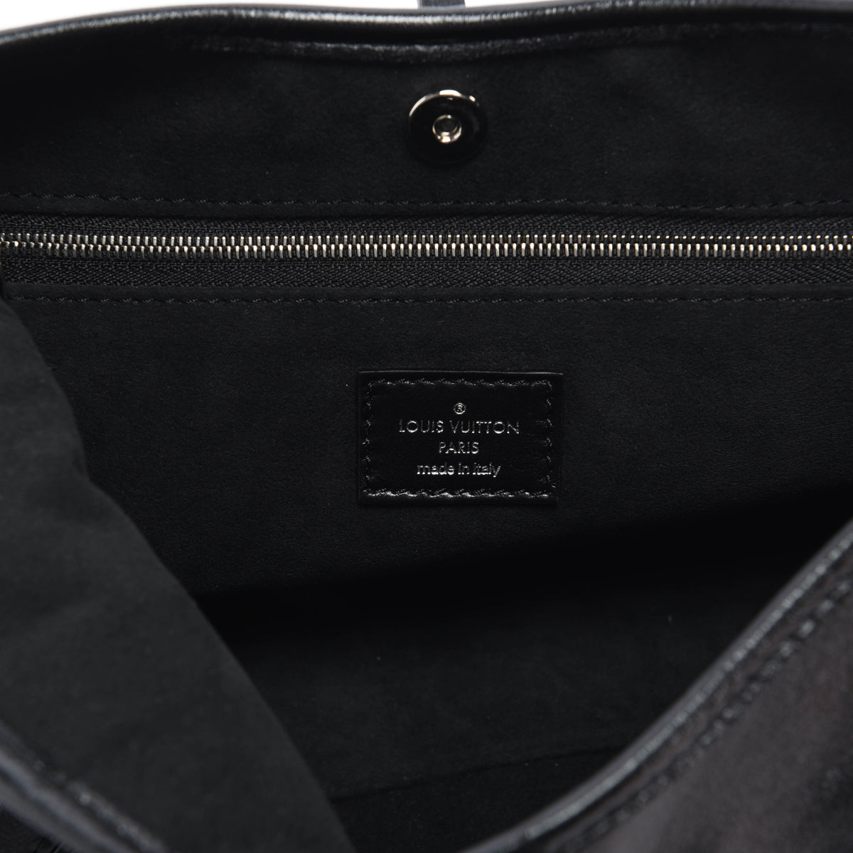 Louis Vuitton Black Lambskin CarryAll Cargo Vibe PM