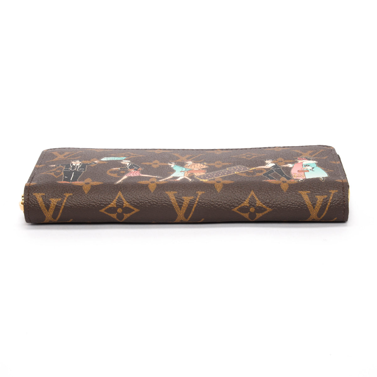 Louis Vuitton Monogram Canvas Illustre Zippy Wallet