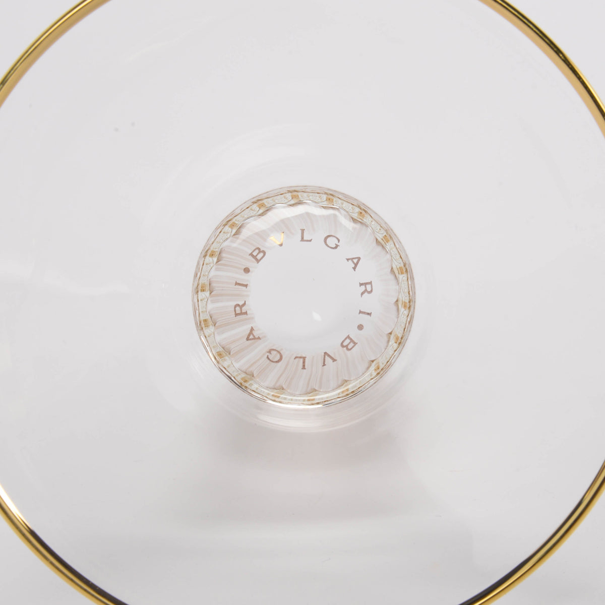 Bulgari Glass Candle Holder Set