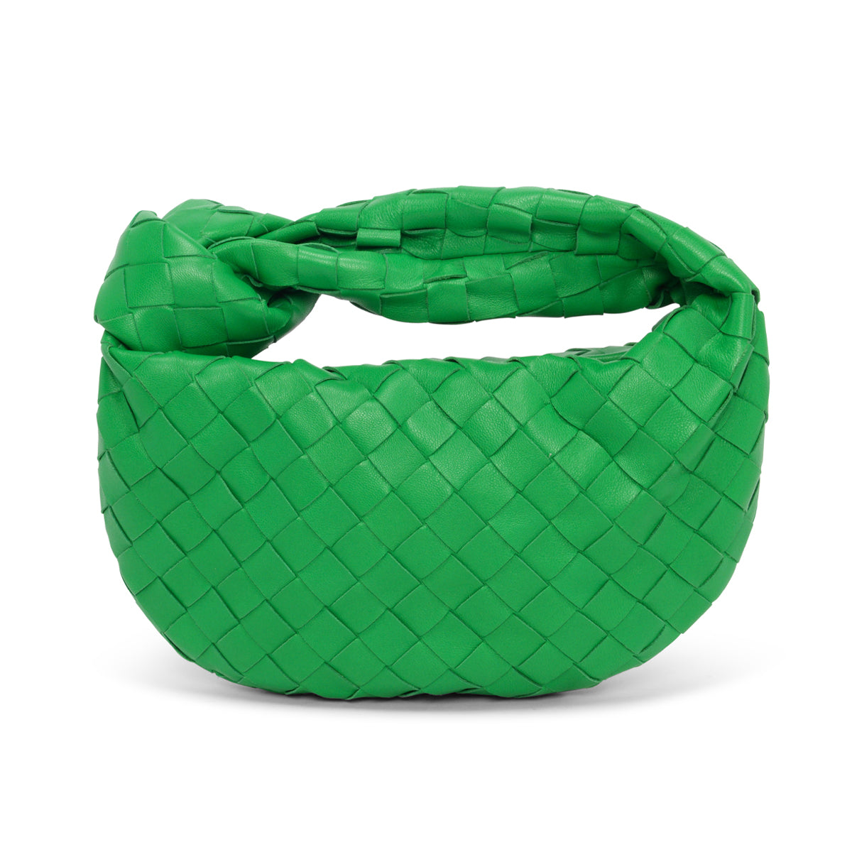 Bottega Veneta Parakeet Green Intrecciato Mini Jodie
