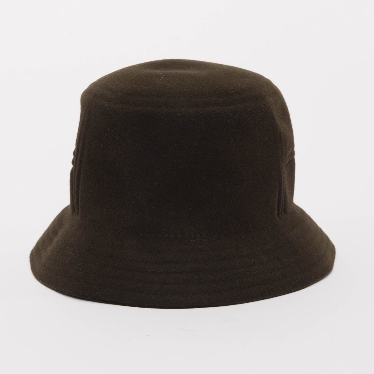 Hermes Khaki Rabbit Felt Dalton Bucket Hat