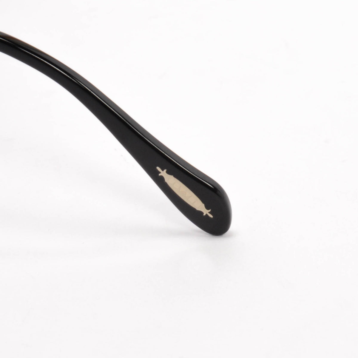 Balmain x Oliver Peoples Black Aviator Sunglasses