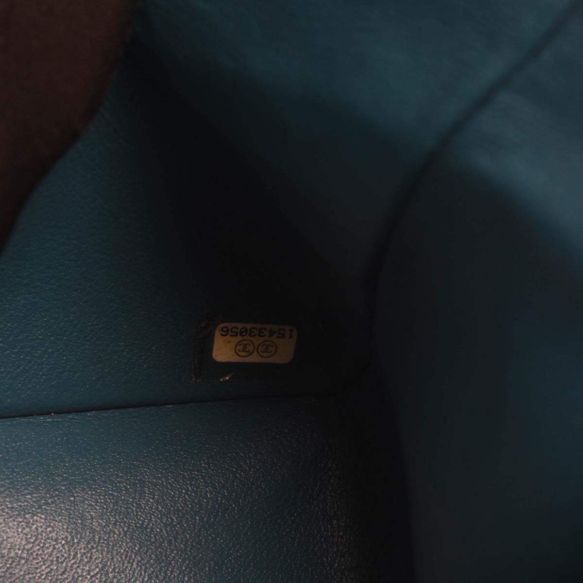 Chanel Teal Quilted Lambskin Large Classic Double Flap Bag