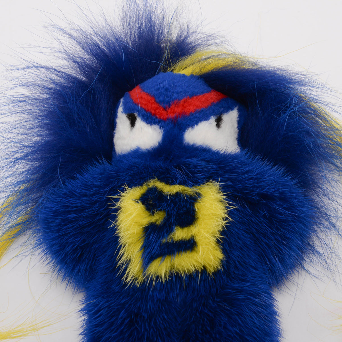 Fendi Blue Mink Fendirumi Bug-Kun Bag Charm