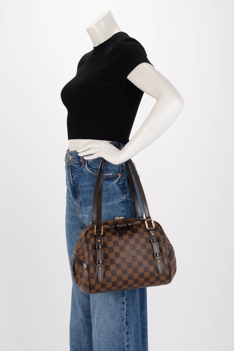 Louis Vuitton Damier Ebene Rivington PM Bag