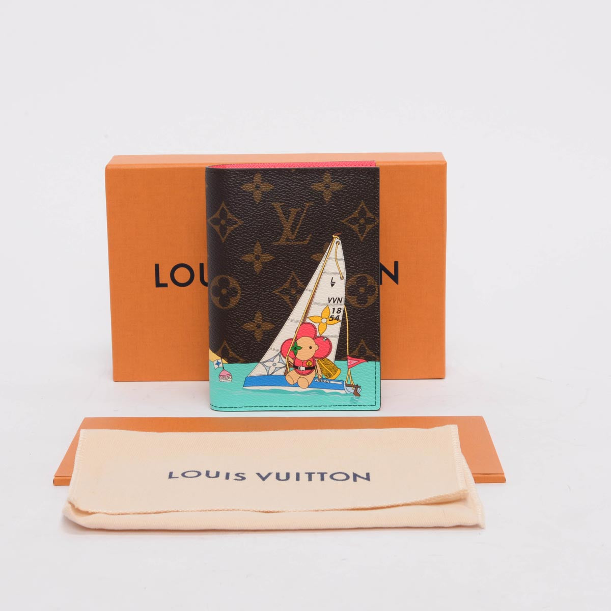 Louis Vuitton Monogram Vivienne Sailing Passport Holder