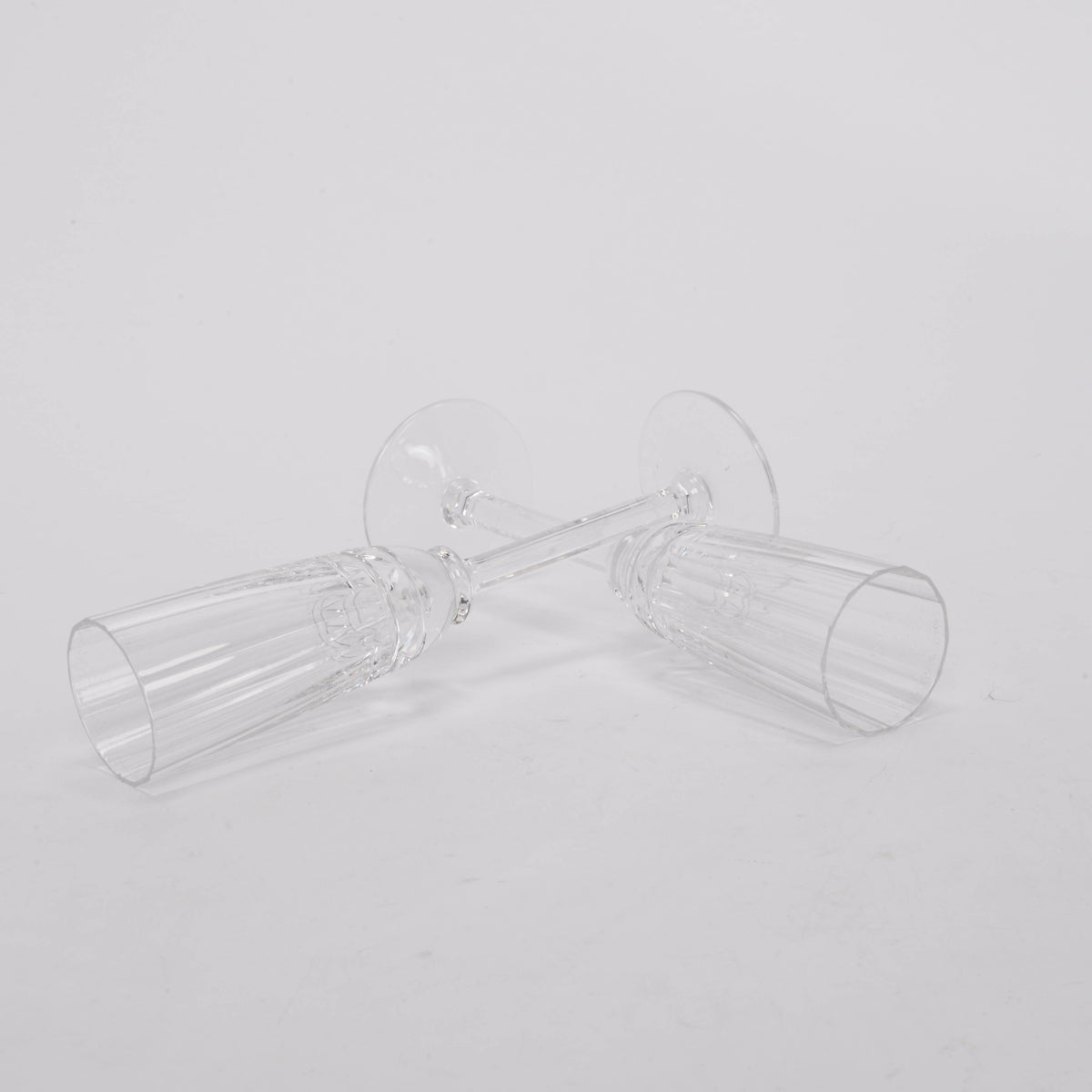 Hermes Crystal Iskender Champagne Flute Set