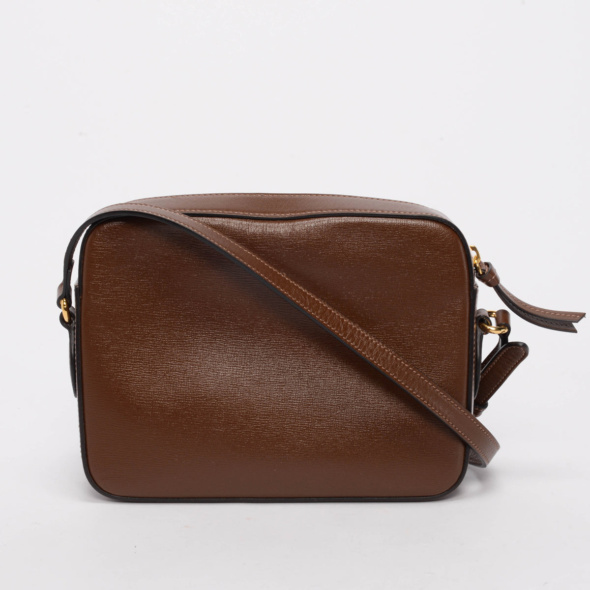 Gucci Brown Leather Horsebit 1955 Small Camera Bag