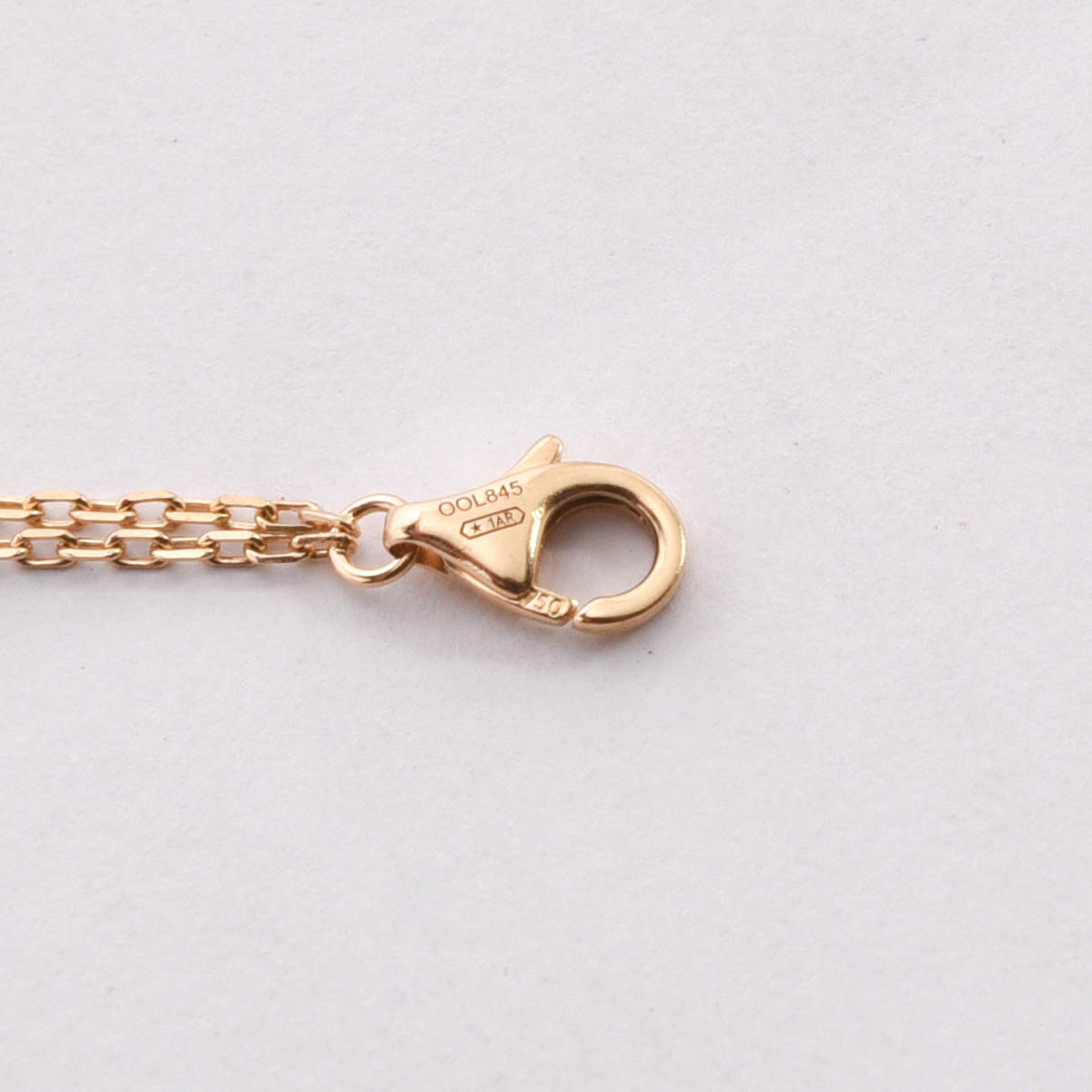 Cartier 18k Yellow Gold & Diamonds Love Bracelet on Chain