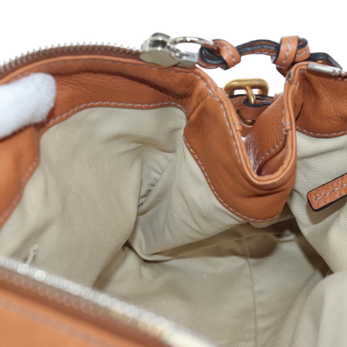 Chloe Cognac Leather Medium Paddington Bag