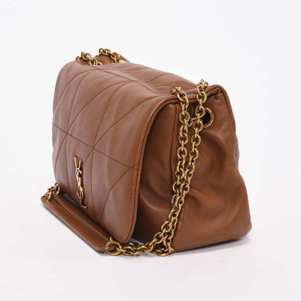 Saint Laurent Light Fox Quilted Lambskin Small Jamie 4.3 Bag