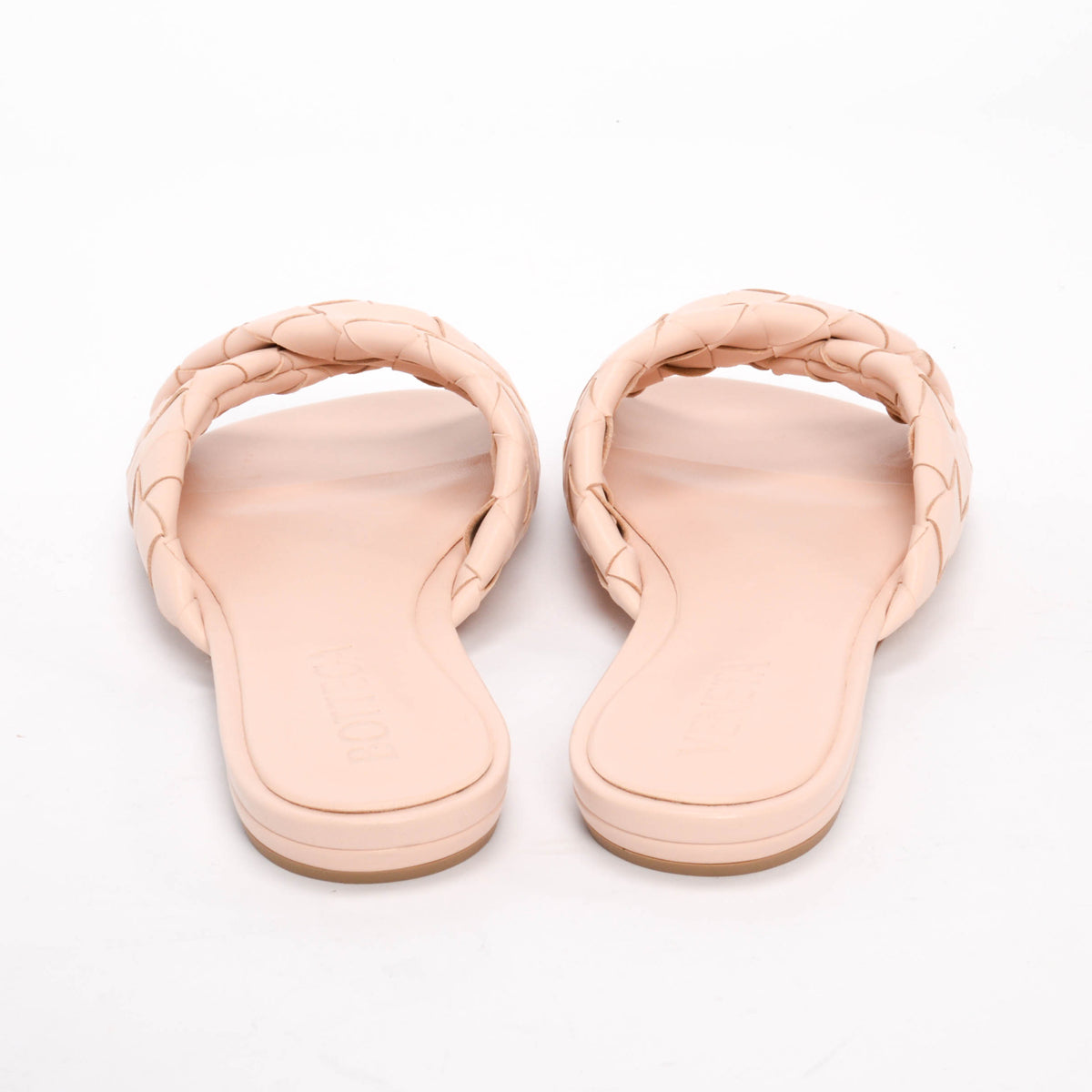 Bottega Veneta Cameo Intrecciato Blink Flat Mules 40