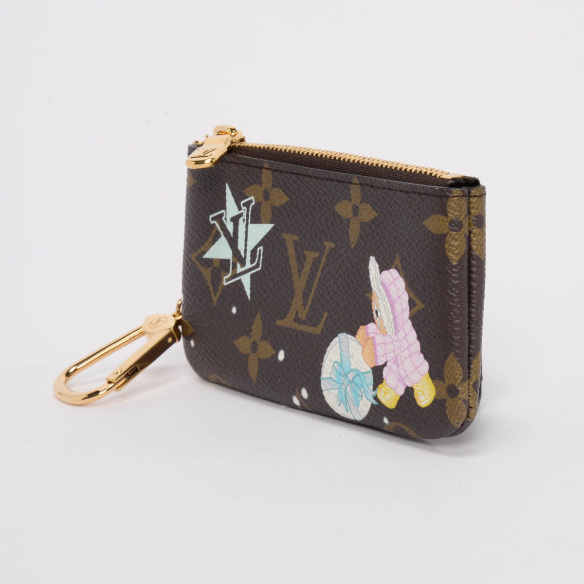 Louis Vuitton Monogram Vivienne Snow Show Key Case