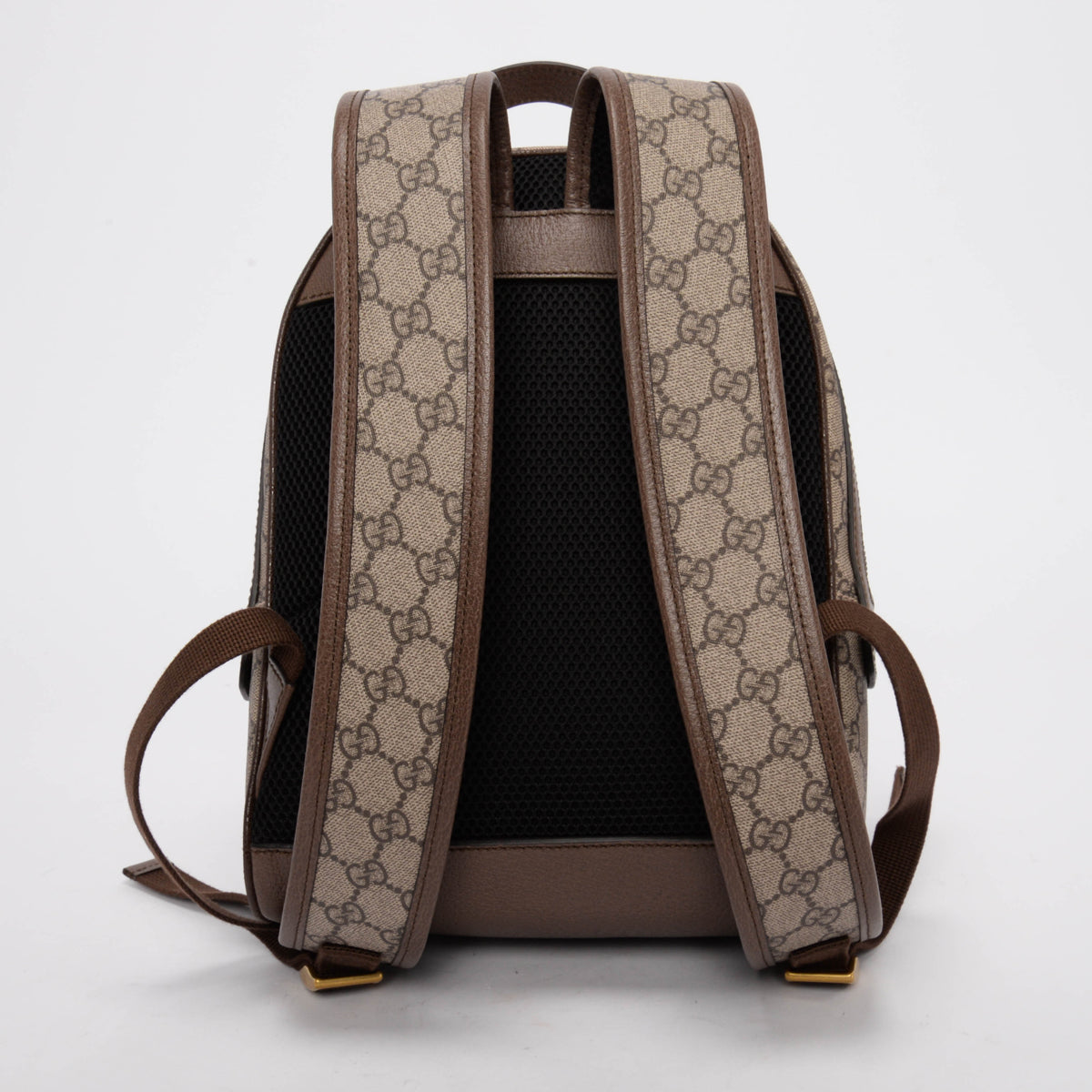 Gucci x Disney Beige GG Supreme Small Donald Duck Backpack