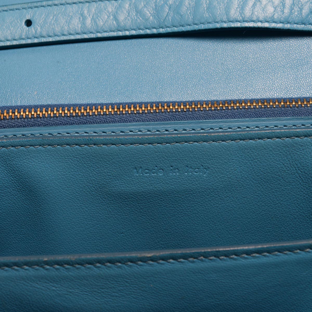 Celine Aqua Box Calf Classic Box Bag